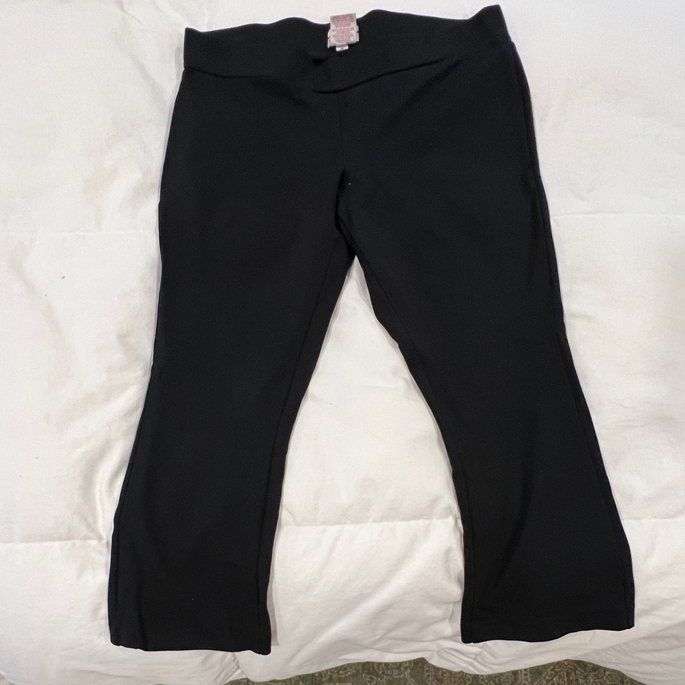 Merona Stretch Ponte Capri Flare Pants